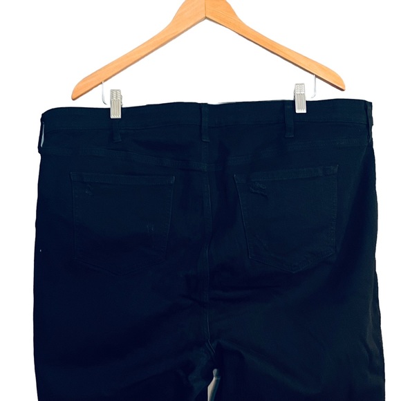 TORRID Sky High Skinny Jeans Ripped Black Size 24T - Picture 9 of 15